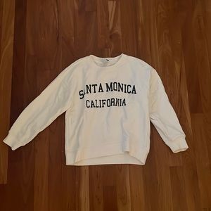 Girls Zara Santa Monica crewneck size 10